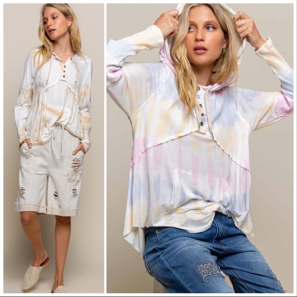 POL Feeling Cozy Coconut Hoodie Top - Picture 11 of 13
